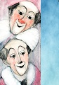 Zwei Clowns